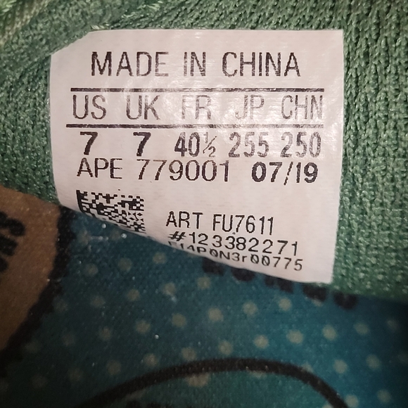 Adidas Pharrell x Adilette 2.0 Sandal Hu Human Sz 7 - Picture 8 of 8